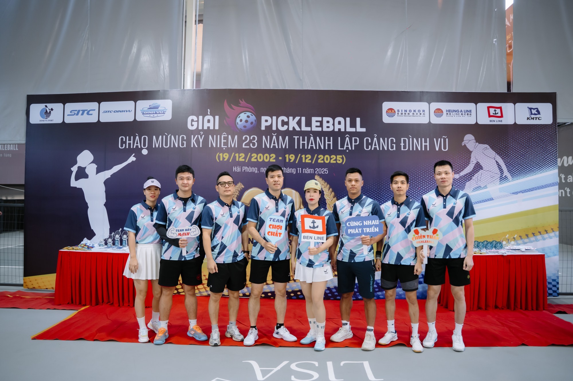 Các VĐV Ben Line Việt Nam